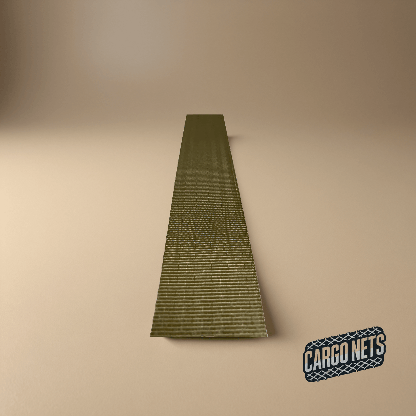 Beige 47mm Seat Belt Webbing