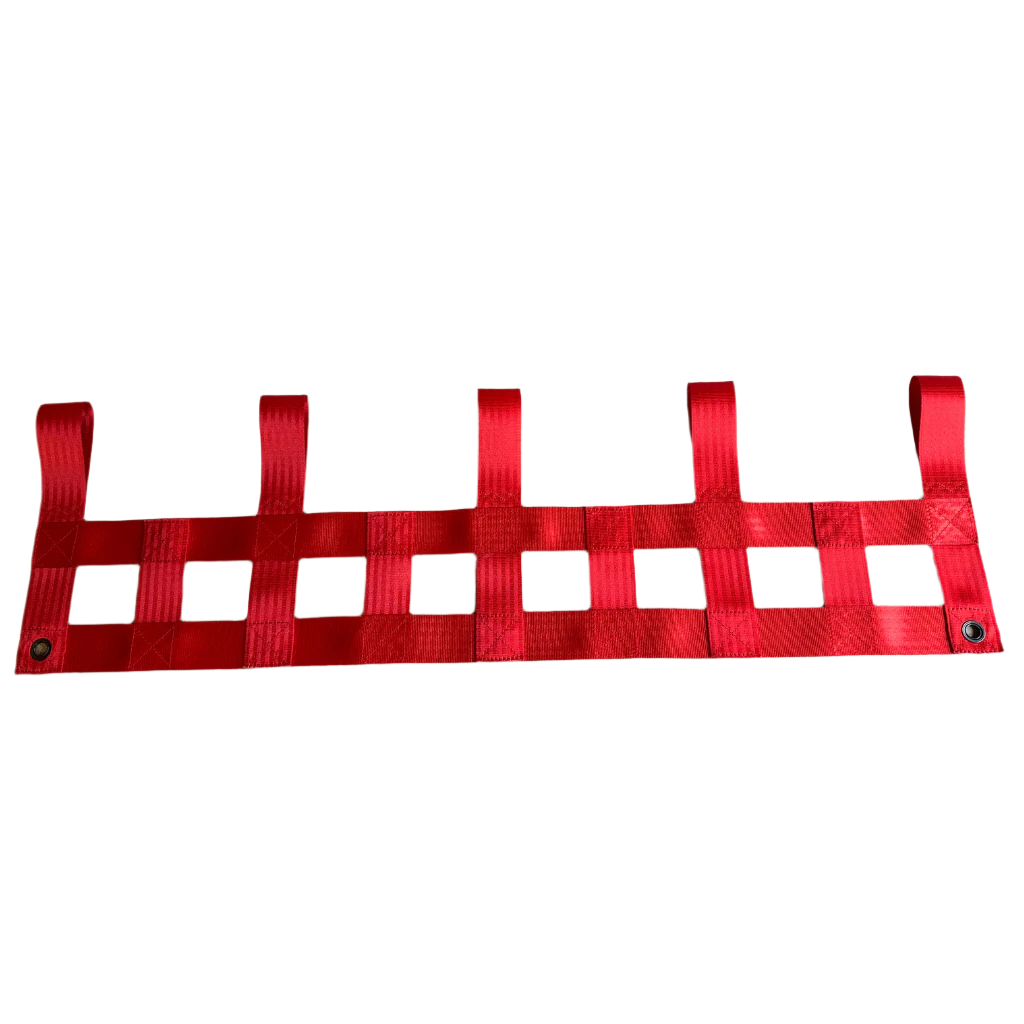 Clearance Net – 960mm Width – 2 Run – Red – Clean Condition
