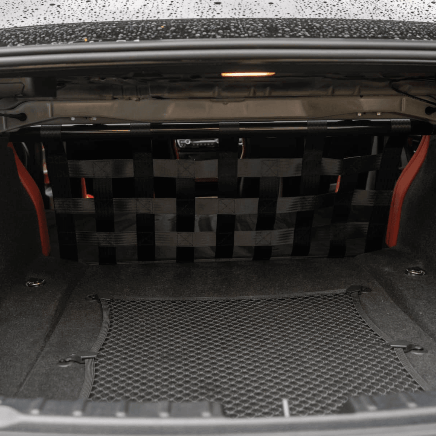 BMW 3 Series F80 M3 Strut bar and Cargo net BMW 4 Series F82 M4 Strut bar and Cargo net