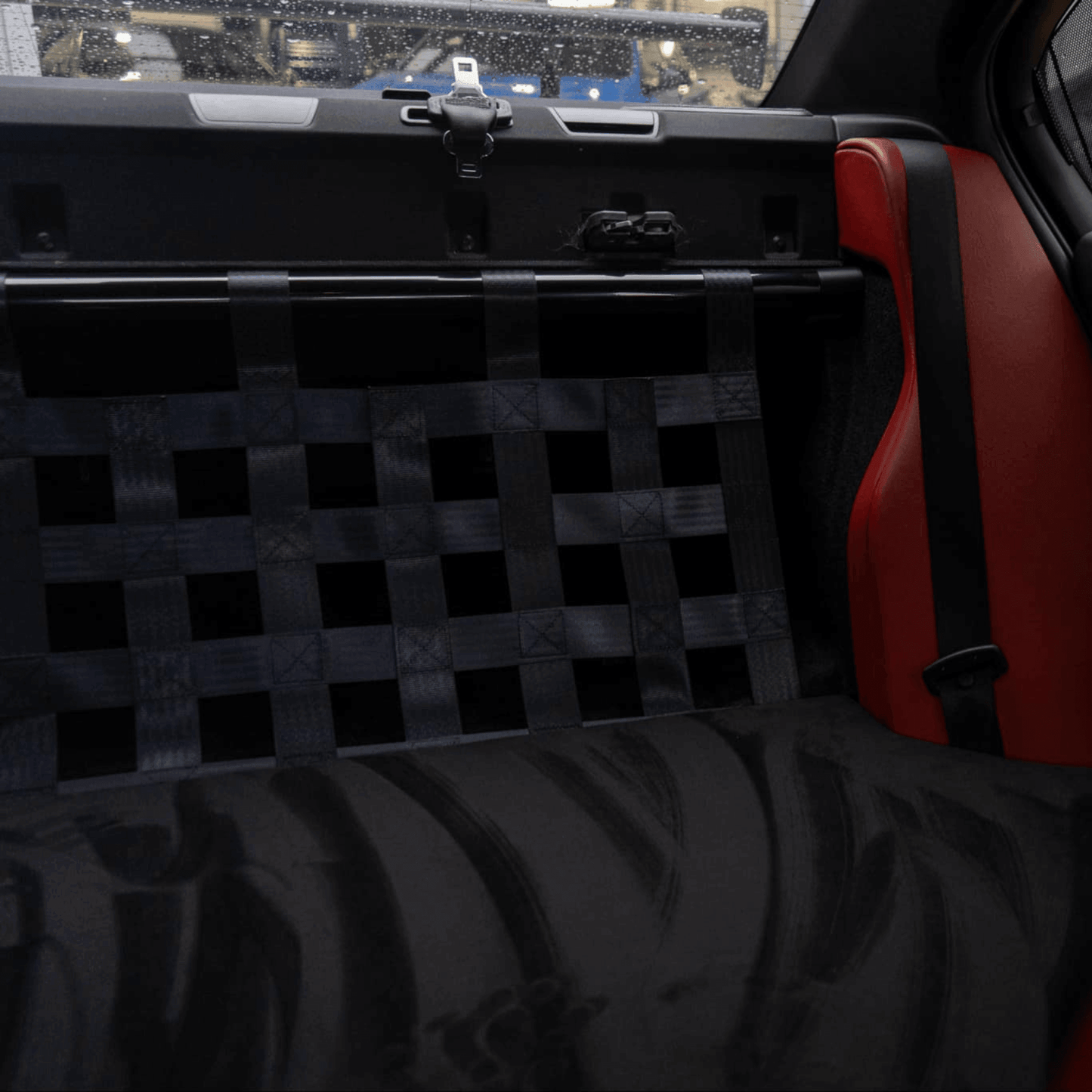 BMW 3 Series F80 M3 Strut bar and Cargo net BMW 4 Series F82 M4 Strut bar and Cargo net