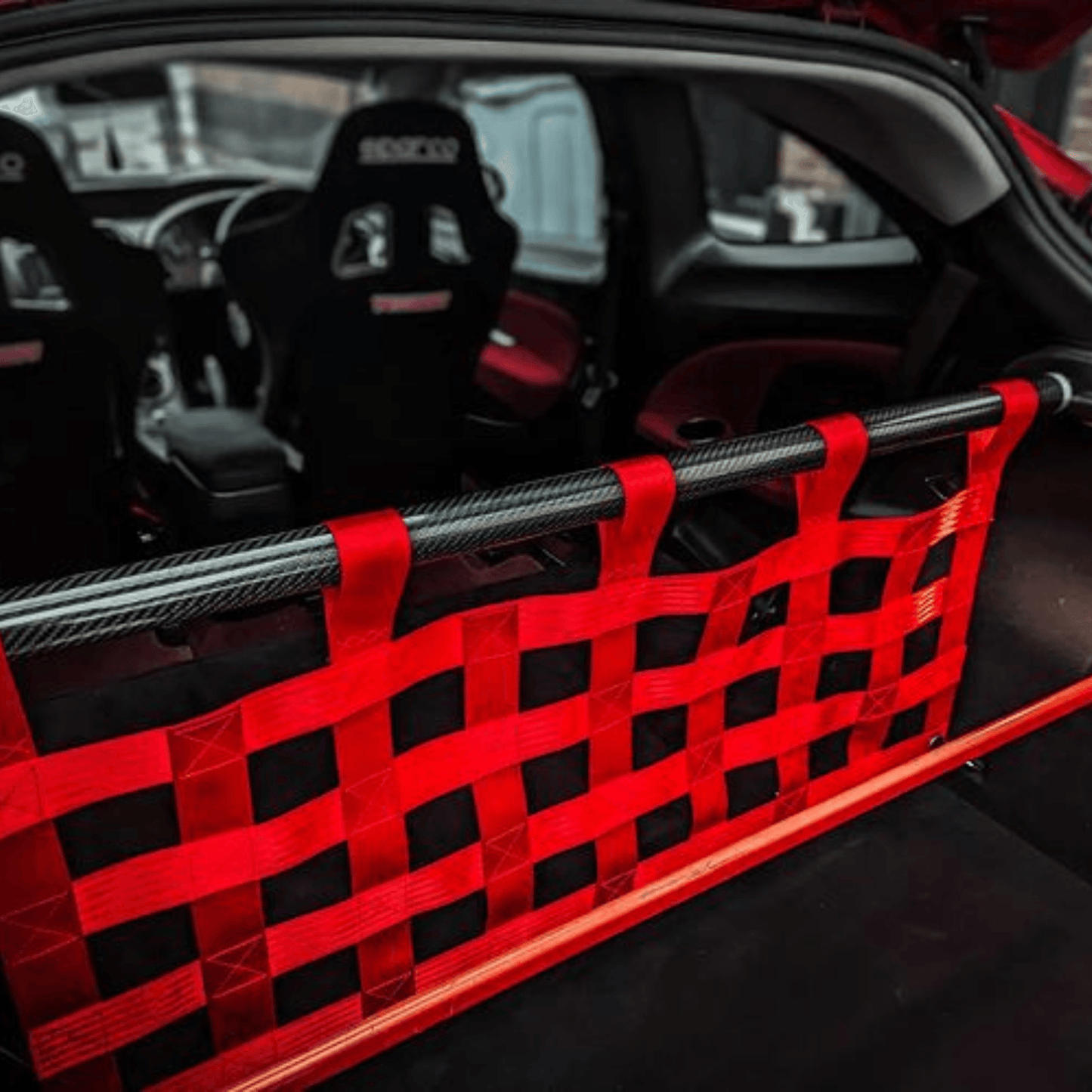 Honda Civic Mk8 FN2 Strut bar and Cargo net