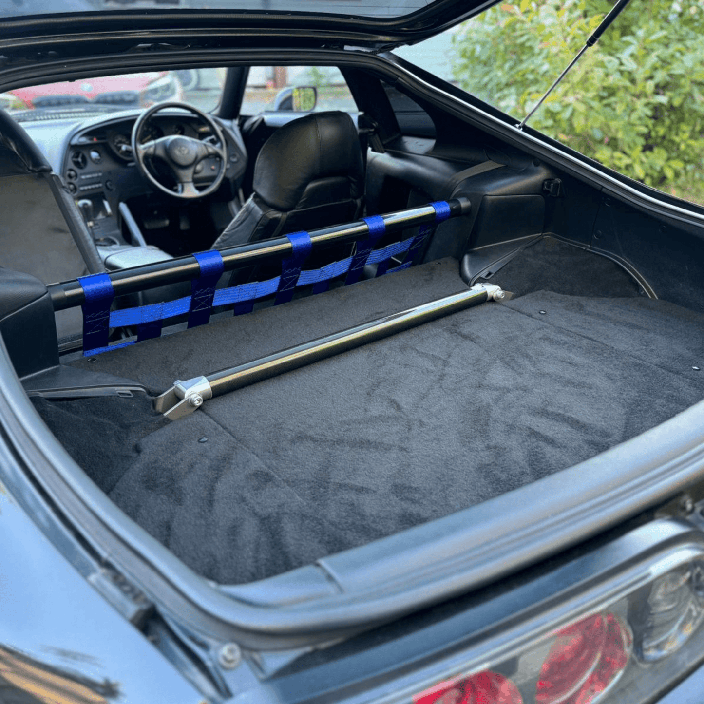 Toyota Supra MK4 Strut bar & Cargo Net