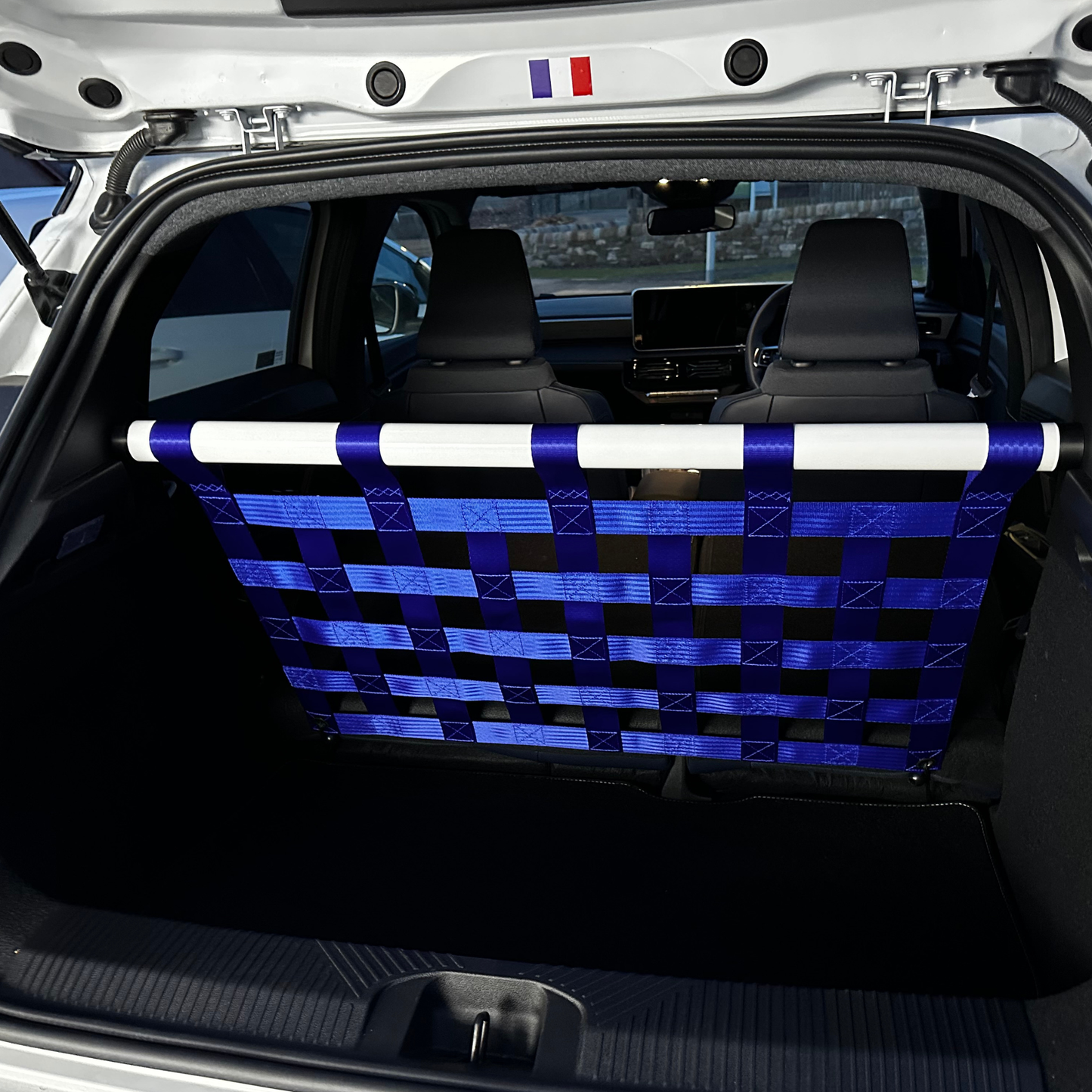 Alpine A290 Strut bar and Cargo net