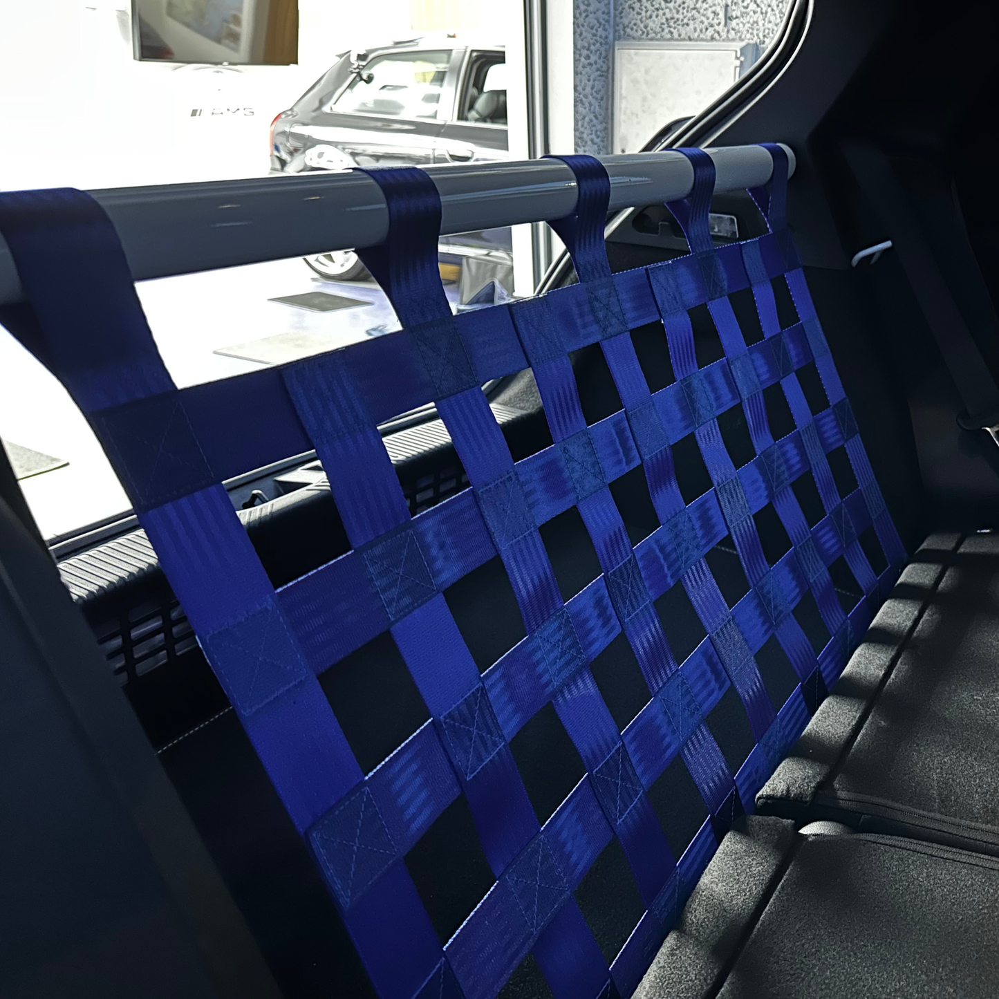 Alpine A290 Strut bar and Cargo net