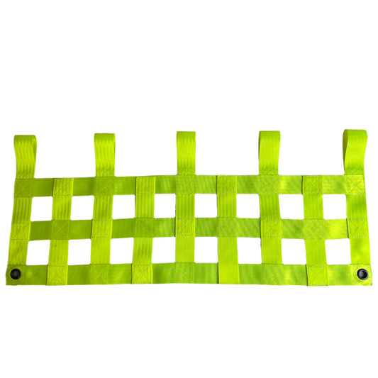 Clearance Net – 860mm Width – 3 Run – Dayglow Yellow – Clean Condition