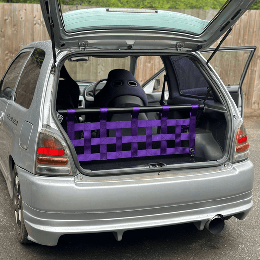 Toyota Starlet Glanza V EP91 Strut bar and Cargo net