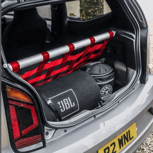 VW UP GTI Strut bar and Cargo net