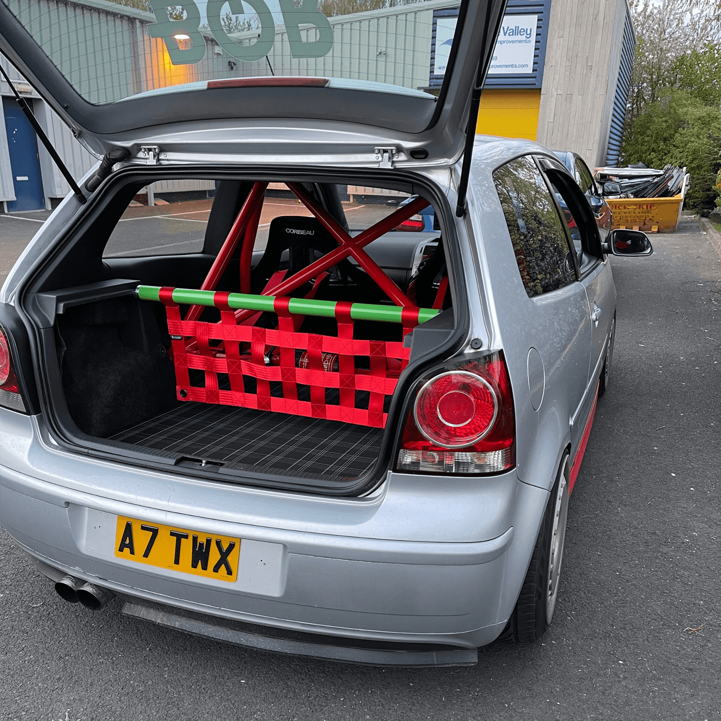 VW Polo Mk4 9n3 GTI Strut bar and Cargo net