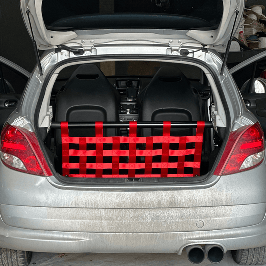 Peugeot 207 GTI Strut bar and Cargo net