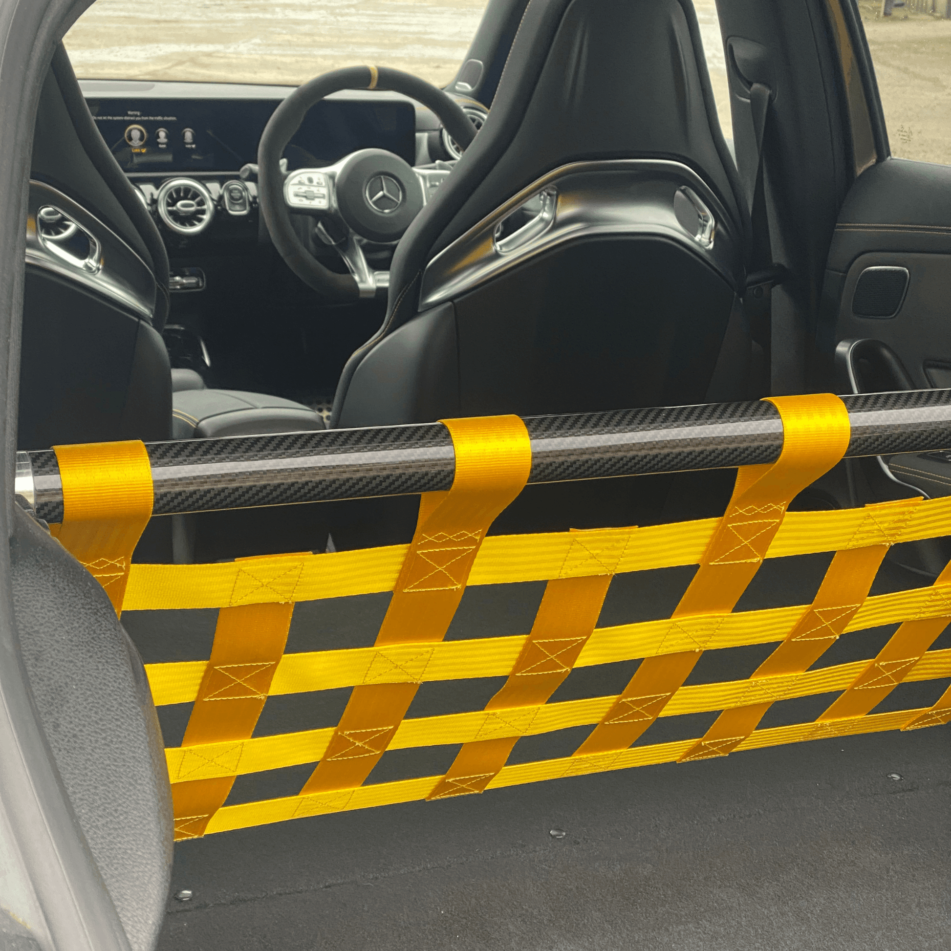 Mercedes-Benz A-Class W177 A45 / A45s AMG Strut bar and Cargo net