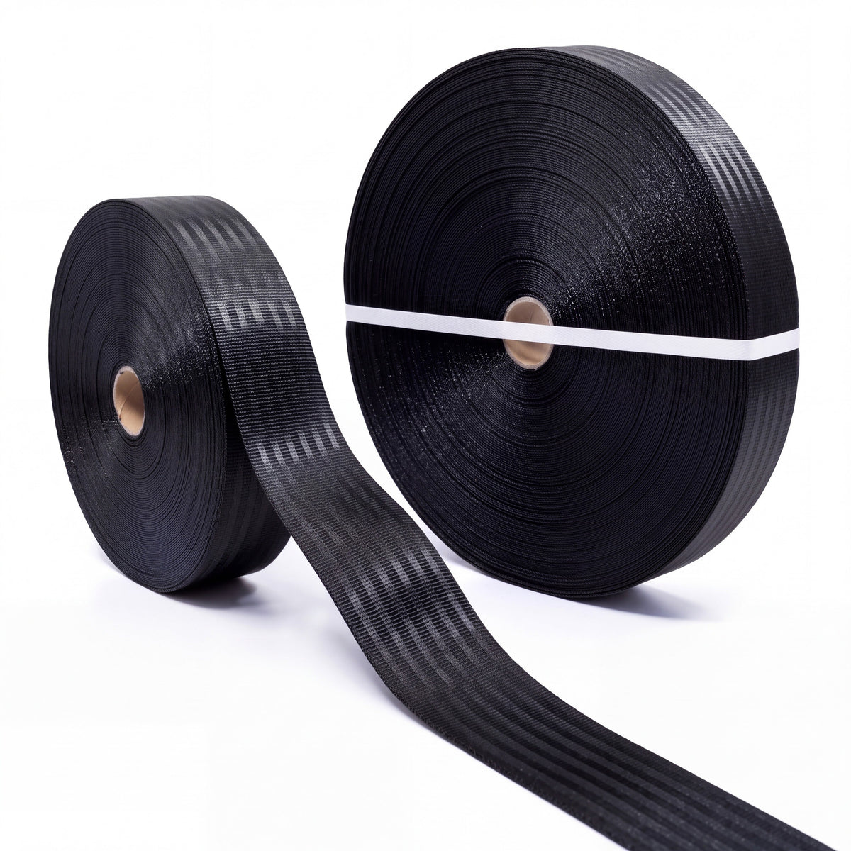OEM Black Seat Belt Webbing 47mm – Sold by the Metre, 1m to 100m